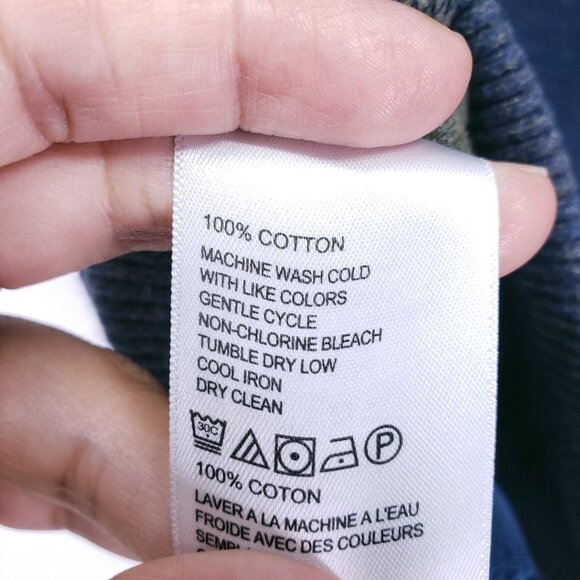 Tommy Bahama Mens XL Blue Full Zip Sweater Jacket Soft Cotton Comfort - Picture 4 of 16